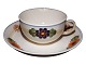 Aluminia chocolate cup with matching saucer.&#8232;This product is only at our storage. It ...