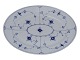 Bing & Grøndahl Blue Traditional (Blue Fluted Plain), platter.The factory mark tells, that ...