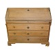 Louis Seize style chatol with 3 drawers made in oak from around 1780.Measurements in cm: H:108 ...