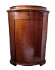 Small mahogany corner cabinet with door and drawer from around the 1880s.Dimensions in cm: ...