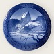 Royal 
Copenhagen, 
Christmas plate 
"Blackbird at a 
snow-covered 
church" 18 cm 
in diameter, 
1st ...