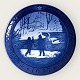 Royal 
Copenhagen, 
Christmas 
plate, 1987 
"Winter birds" 
18 cm in 
diameter, 1st 
sorting, Design 
...