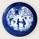 Royal 
Copenhagen, 
Christmas plate 
1989 
"Winterplay at 
the Castle" 
18cm in 
diameter, 1st 
sorting, ...
