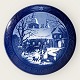 Royal 
Copenhagen, 
Christmas plate 
"Christmas at 
the castle" 
18cm in 
diameter, 1st 
sorting, ...