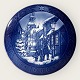 Royal 
Copenhagen, 
Christmas plate 
"Lightning 
time" 18cm in 
diameter, 1st 
sorting, Design 
Sven ...