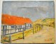 Pedersen, Hans 
Bendix (1915 - 
2006) Denmark: 
A House of 
Skagen. Oil on 
canvas. Signed. 
24 x 30 ...