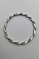 Viggo Pedersen Silver Twisted Bangle