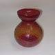 Rødt 
huacintglas 
vase fra Fyens 
Glasværk. I god 
stand uden 
skader eller 
reparationer. 
H. 11,5 cm