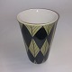Vase I ffaiance 
decorated in 
black and green 
from 
Stavangerflint 
in Norway. 
Designed by 
Inger ...