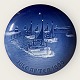 Bing & 
Grøndahl, 
Christmas 
plate, 1966 
"Home for 
Christmas" 18cm 
in diameter, 
1st sorting, 
...