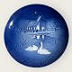 Bing & 
Grøndahl, 
Juleplatte, 
1974 "Christmas 
in the village" 
18cm in 
diameter, 1st 
sorting, ...