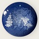 Bing & 
Grøndahl, 
Christmas 
plate, 1981 
"Juleneget" 
18cm in 
diameter, 1st 
sorting, Design 
Henry ...