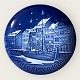 Bing & 
Grøndahl, 
Christmas 
plate, 1989 
"Christmas Eve 
in Nyhavn" 18cm 
in diameter, 
1st sorting, 
...