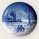 Bing & Grøndahl, Jubilee plate, 1895 - 1965 "On the way to church" 24cm in diameter, Design ...