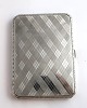 Silver 
cigarette case 
(925). Height 
11.6 cm. Width 
8.2 cm. With 
inside 
engraving. 
Produced 1930.