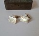 Pair of vintage cufflinks in gold-plated sterling silver decorated with Greenland and logo ...