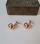 Pair of classic knot cufflinks in 14 kt gold Stamp: 585 - Cæsar Diameter of the knot: 11.7 mm.