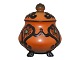 Ipsen art 
pottery, large 
bonbonniere.
Decoration 
number 739.
Height 18.8 
cm.
Perfect ...