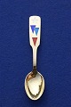 Michelsen Christmas spoon 1954 of Danish gilt 
sterling silver