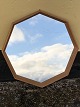 Octagonal 
mirror in oak 
frame, Danish 
modern from the 
1960s, nice 
used condition, 
diameter ...