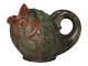Michael Andersen art pottery, small fish figurine / pitcher. Length 14.5 cm., height 10.5 ...