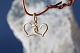 This beautiful 
double heart 
pendant is both 
romantic and 
beautiful. The 
soft, simple 
lines make ...
