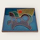 Bornholm 
ceramics, 
Søholm, Relief, 
Horse, 33cm 
wide, 25cm 
high, No. 3538 
*With small 
glaze defect*