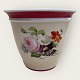 Bing & 
Grøndahl, 
Flowerpot, with 
floral motif, 
18cm in 
diameter, 15cm 
high *Old and 
charming ...