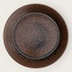 Knabstrup, Brown Nøddebo, cake plate, 17.5 cm in diameter, 2nd sorting *Nice condition*