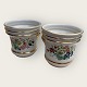 Royal 
Copenhagen, 
Aluminia, 
Flower pot 
hider with 
floral motif, 
16.5 cm in 
diameter, 15.5 
cm ...