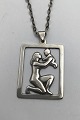 Kamma Hedin 
Silver Pendant 
(with Chain) 
Measures 4.8 cm 
x 3.7 cm (1.88 
inch x 1.45 
inch) Chain ...