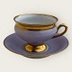 Lyngby, Copenhagen porcelain painting, Empress, Espresso cup, Purple, 5.5 cm high *Nice condition*