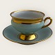 Lyngby, 
Copenhagen 
porcelain 
painting, 
Empress, 
Espresso cup, 
Turquoise, 5.5 
cm high *Nice 
...