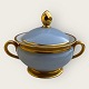Lyngby, Copenhagen porcelain painting, Empress, Sugar bowl, Blue, 10 cm high *Nice condition*