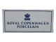 Royal 
Copenhagen 
Porcelain 
dealer sign.
Length 14.0 
cm.
Perfect 
condition with 
no chips, ...