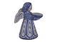 Hjorth art pottery, blue angel. Decoration number 421.Height 9.5 cm.There is one ...
