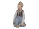 Royal 
Copenhagen 
Overglaze 
Figurine, boy 
from Amager.
Decoration 
number 12414.
Factory ...