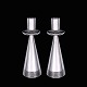 Svend Weihrauch 
/ Toxværd. A 
pair of 
Sterling Silver 
Candlesticks.
Designed by 
Svend Weihrauch 
...