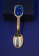 Michelsen 
Christmas 
spoons & forks 
of Danish gilt 
sterling 
silver.  
Anton 
Michelsen small 
...