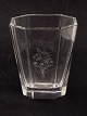Kosta crystal vase H. 19 cm. top 15 x 10 cm. subject no. 561290