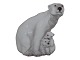 Large Lyngby 
figurine, polar 
bear group.
Decoration 
number 98B.
Factory first.
Height ...