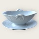 Bing & Grondahl, White elegance, Sauce bowl, White porcelain, 23cm x 14cm, 2nd sorting *Nice ...