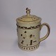 Large wedding 
mug with lid 
from Höganäs in 
Sweden. The lid 
repaired.  Mug 
in perfect 
condition. ...