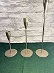 Piet Hein 
Candlestick set 
of 3 H 29, 22, 
15 cm, nice 
condition