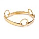 14kt gold 
bracelet by 
Bent 
Gabrielsen, 
Denmark
L: 18,5cm. W: 
30,6gr