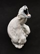 Royal 
Copenhagen 
roaring polar 
bear No. 502 H. 
32 cm. 1st 
sorting subject 
no. 561945