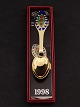 A. Michelsen Christmas spoon 1998 gold-plated Sterling Silver design Carl Henning Pedersen item ...