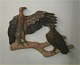 Bing & Grondahl 
Stoneware 
birds. Vultures 
7576  45 x  65 
cm by Mogens 
Boeggild In 
nice and mint 
...