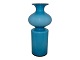 Holmegaard 
Carnaby vase, 
blue vase.
Designed by 
artist Per 
Lütken in 1968.
Height 23.0 
...