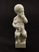 Bing & 
Grøndahl, Adam 
with teddy bear 
2231 Blanc de 
chine, 17cm 
high, Design 
Svend Lindhart 
1st ...